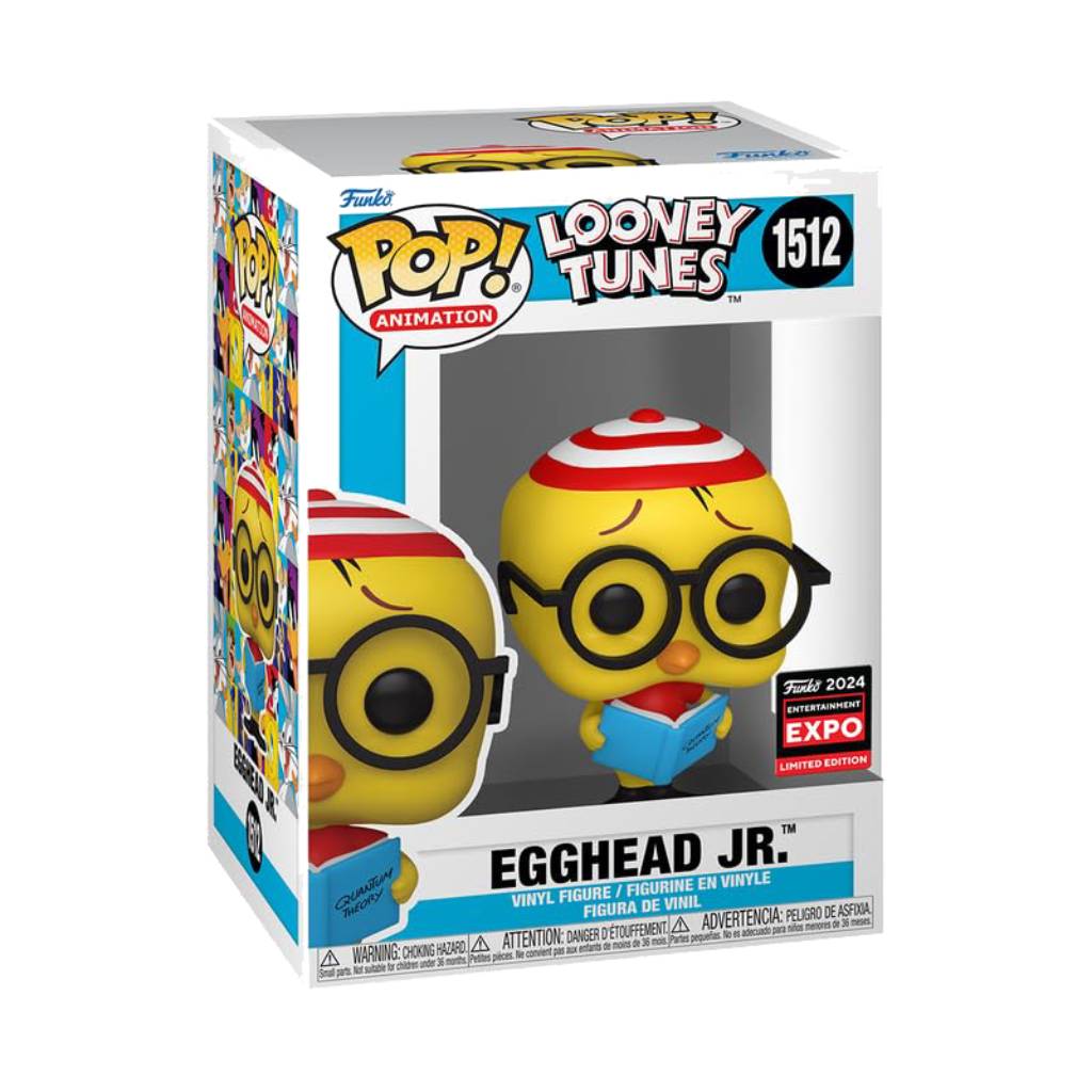 FUNKO POP ANIMATION LOONEY TUNES EGGHEAD JR 1512