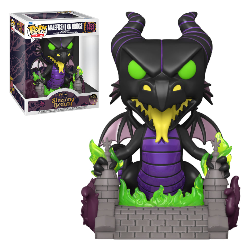 FUNKO POP DELUXE DISNEY SLEEPING BEAUTY MALEFICENT ON BRIDGE 1453