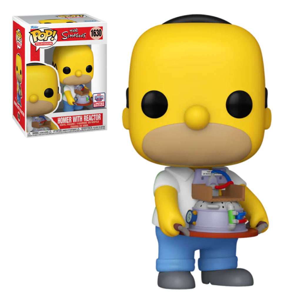 FUNKO POP TV THE SIMPSONS HOMER WITH REACTOR 1630