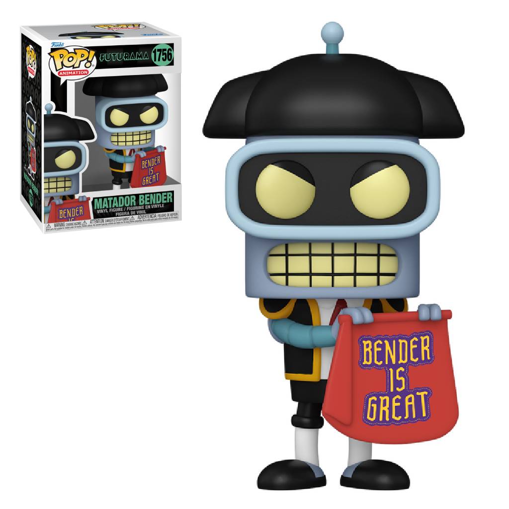 FUNKO POP ANIMATION FUTURAMA MATADOR BLENDER 1756