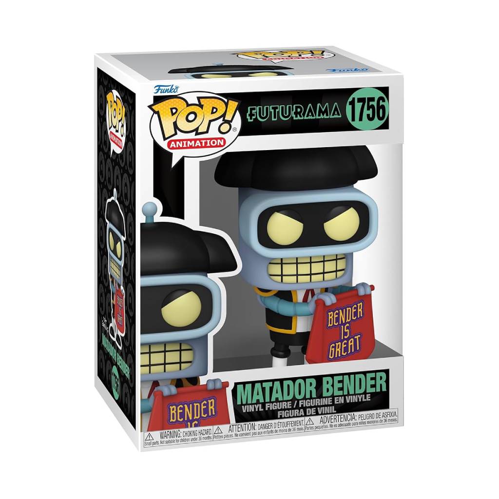 FUNKO POP ANIMATION FUTURAMA MATADOR BLENDER 1756