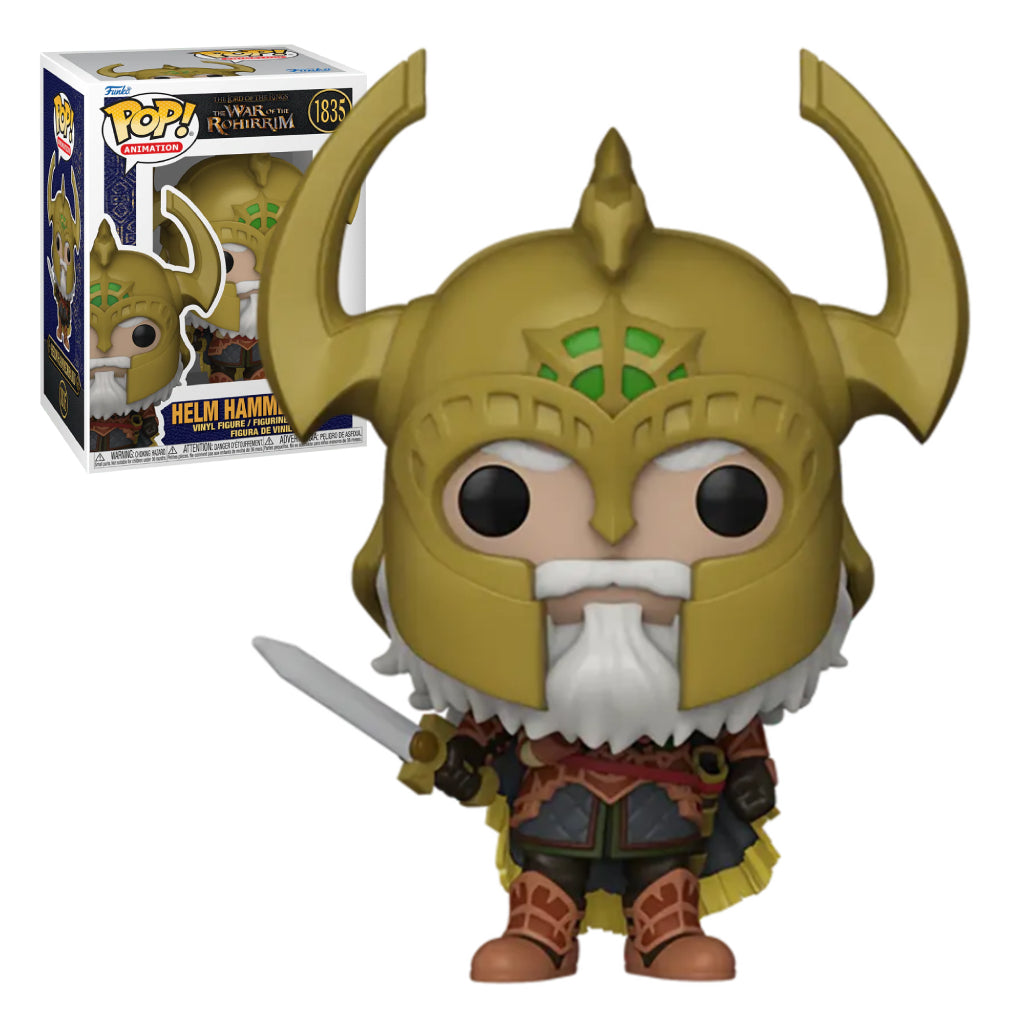 FUNKO POP ANIMATION LOTR WAR OF THE ROHIRRIM HELM HAMMERHAND 1835