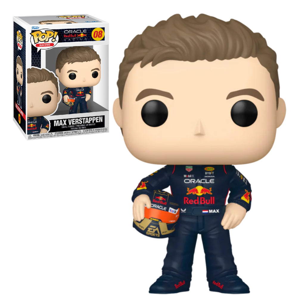 FUNKO POP RACING F1 ORACLE RED BULL RACING MAX VERSTAPPEN 08