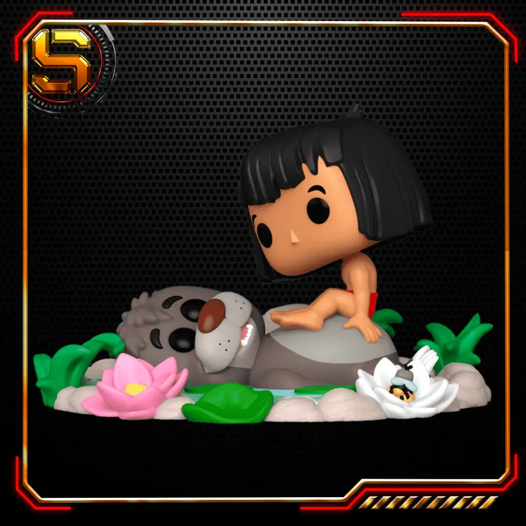 FUNKO POP MOMENT DISNEY THE JUNGLE BOOK BALOO AND MOWGLI 490