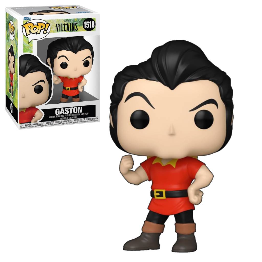 FUNKO POP DISNEY VILLAINS GASTON 1518