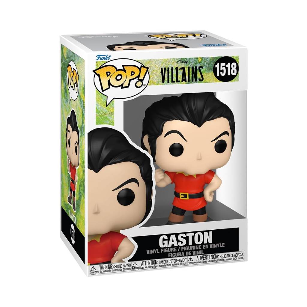 FUNKO POP DISNEY VILLAINS GASTON 1518