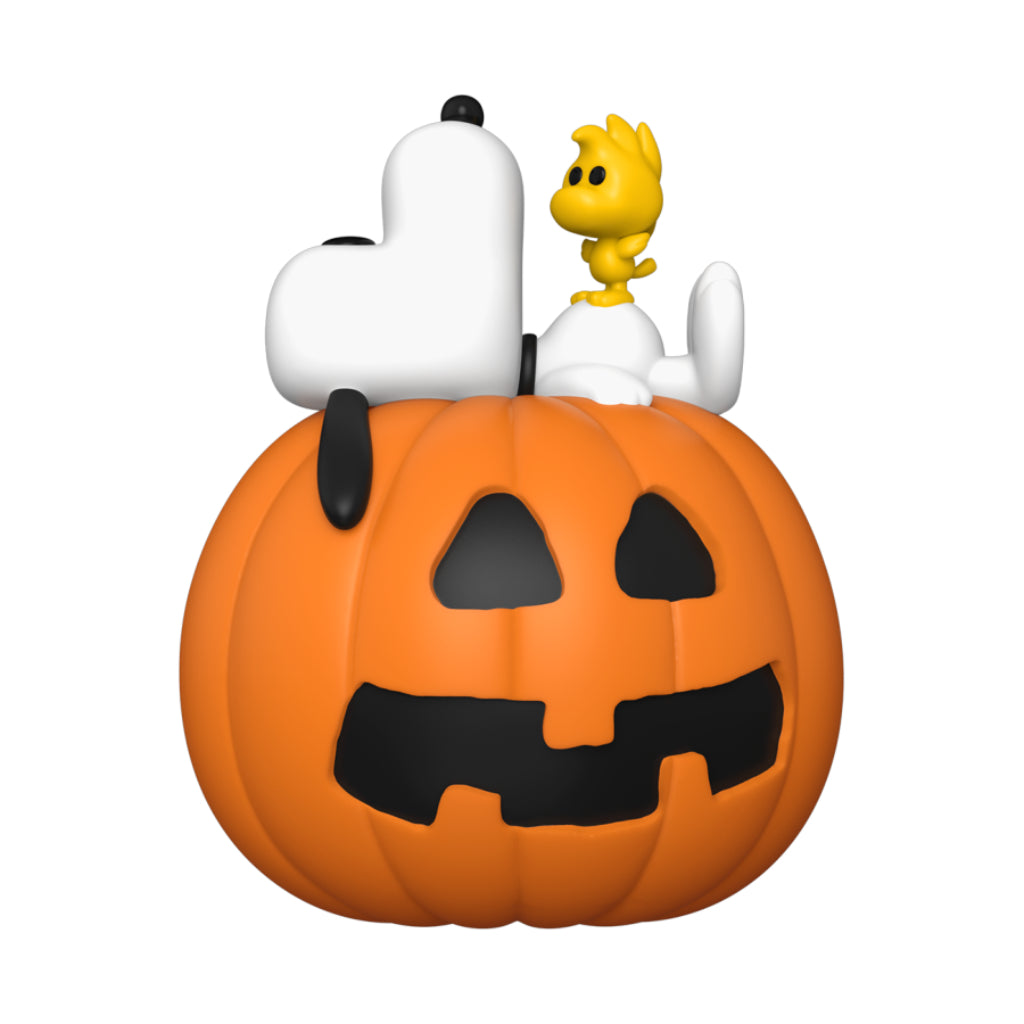 FUNKO POP DELUXE ANIMATION PEANUTS SNOOPY AND WOODSTOCK WITH PUMPKIN 1589