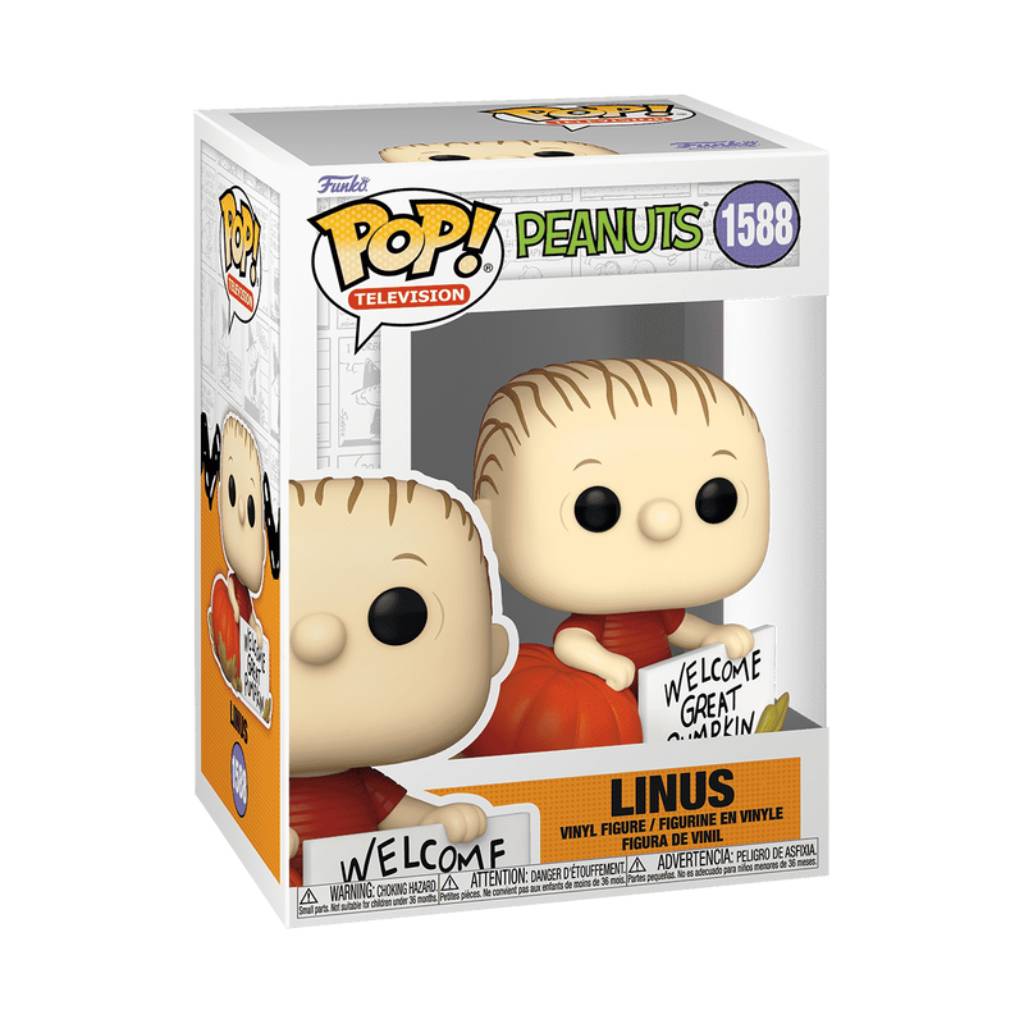FUNKO POP SAYINGS TV PEANUTS LINUS 1588