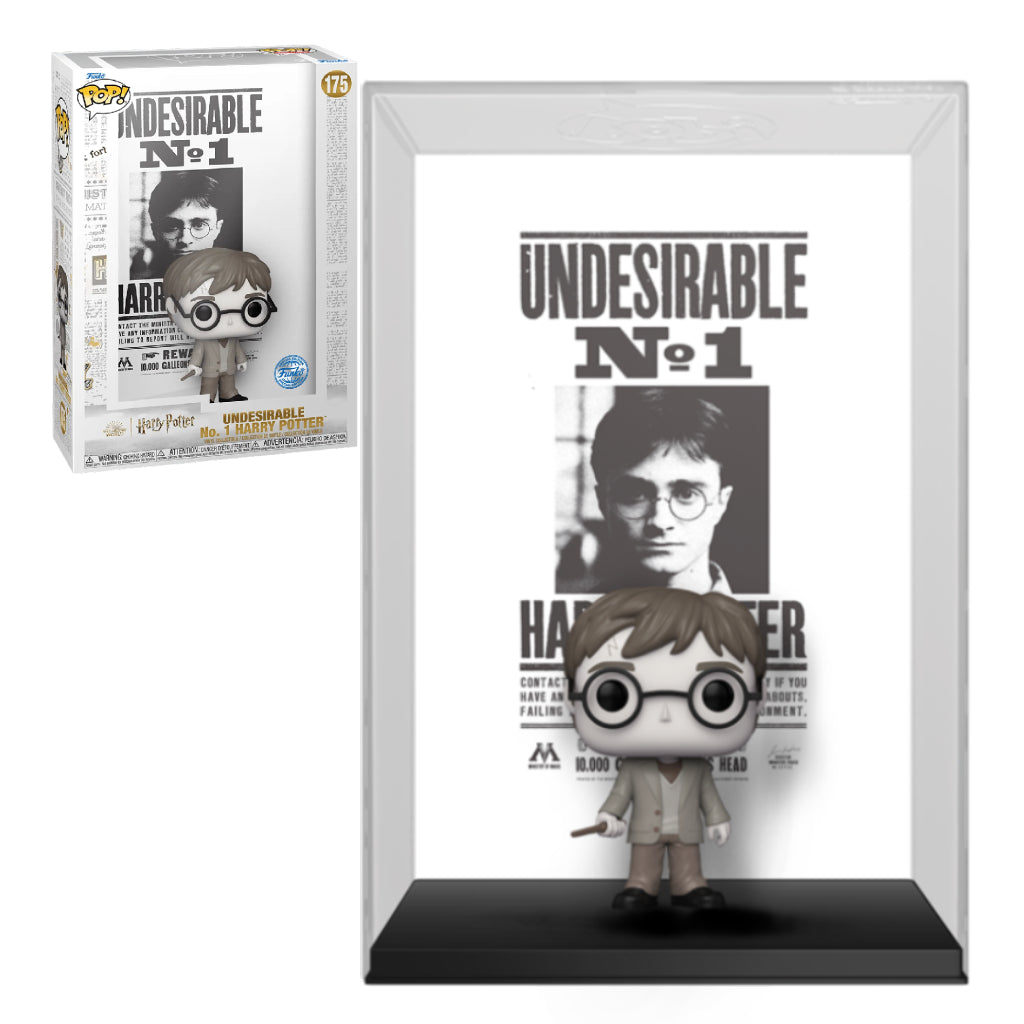 FUNKO POP DISPLAY CASE HARRY POTTER UNDESIRABLE NO 1 HARRY POTTER 175