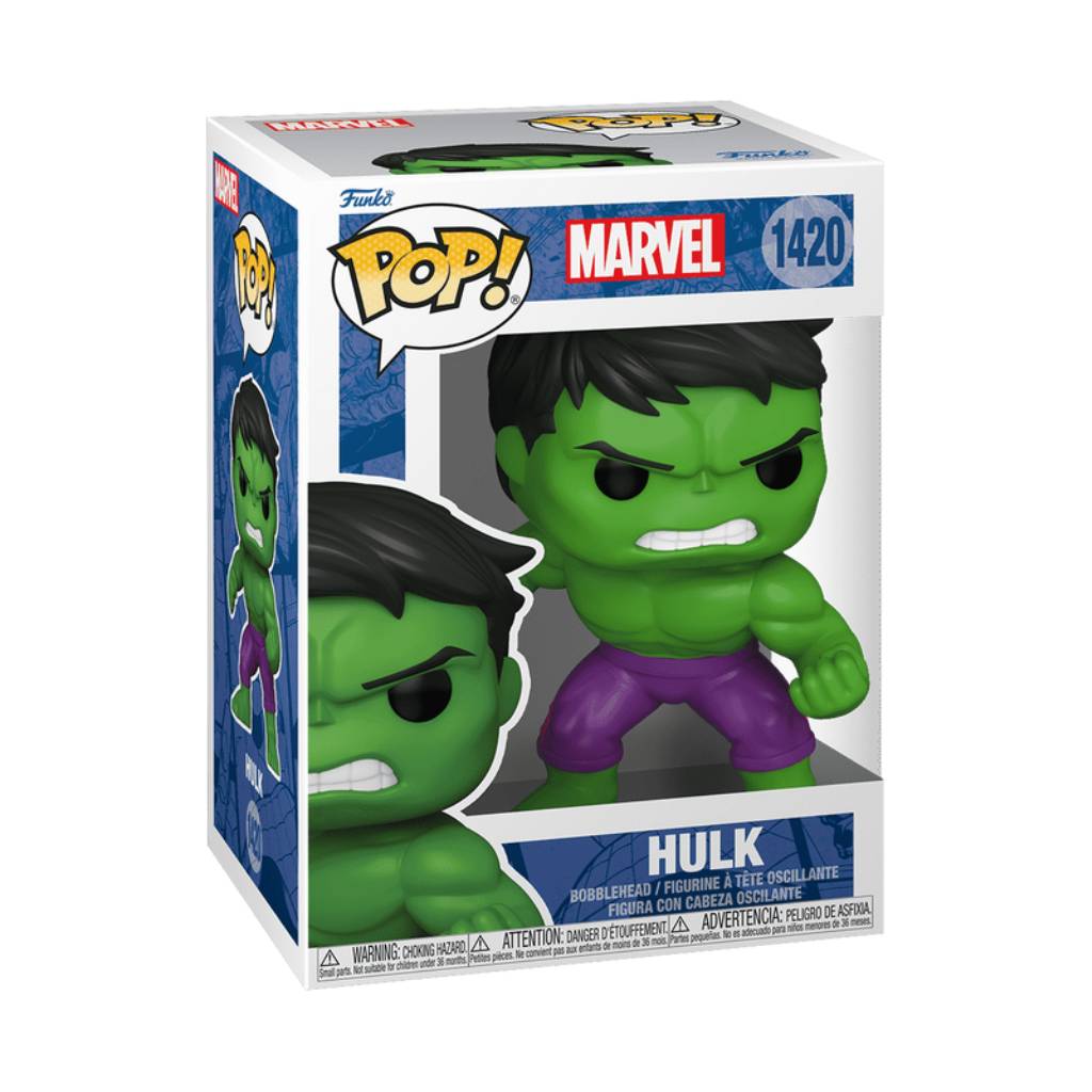 FUNKO POP DIECAST MARVEL COMICS HULK 1420