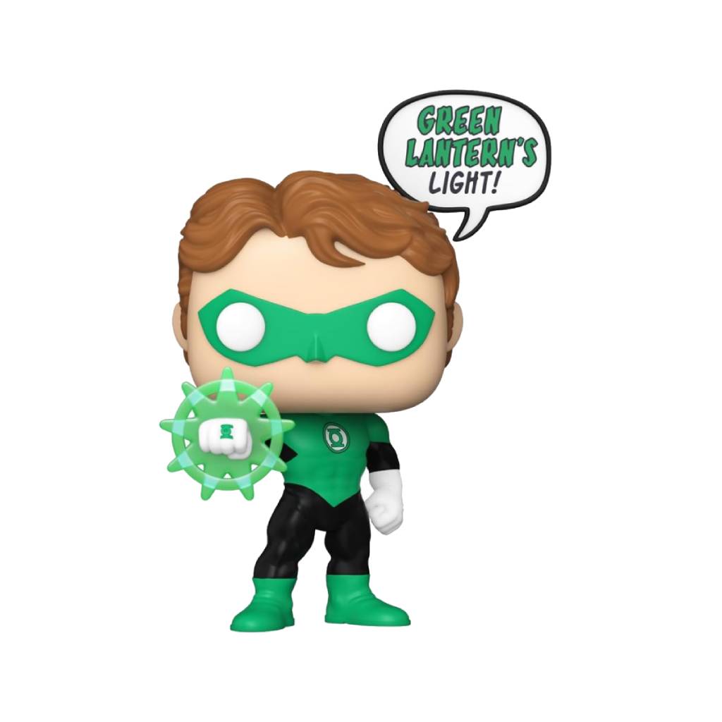FUNKO POP SAYINGS DC HEROES GREEN LANTERN (BEWARE) 530 GLOW