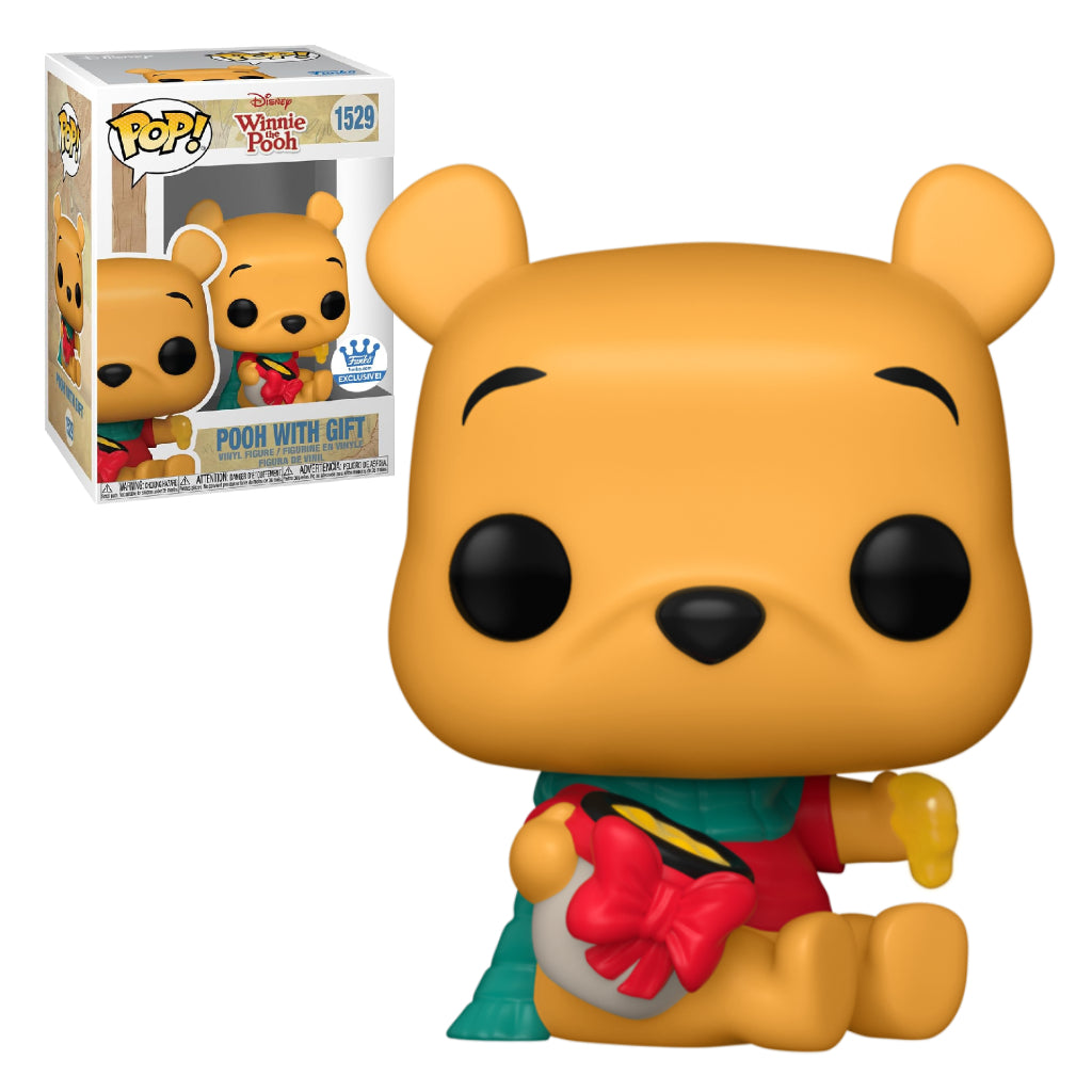 FUNKO POP DISNEY WINNIE THE POOH POOH WITH GIFT 1529