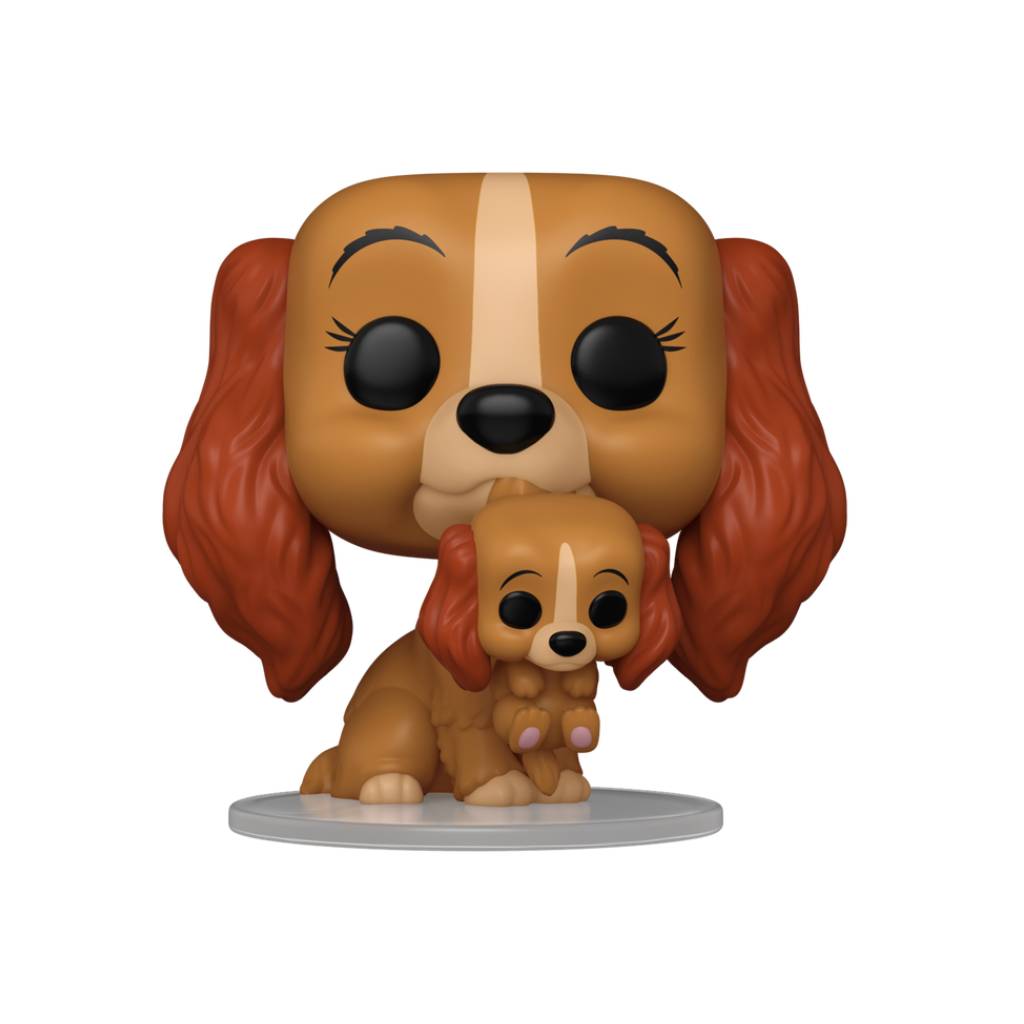 FUNKO POP DISNEY LADY AND THE TRAMP LADY WITH PUPPY 1553