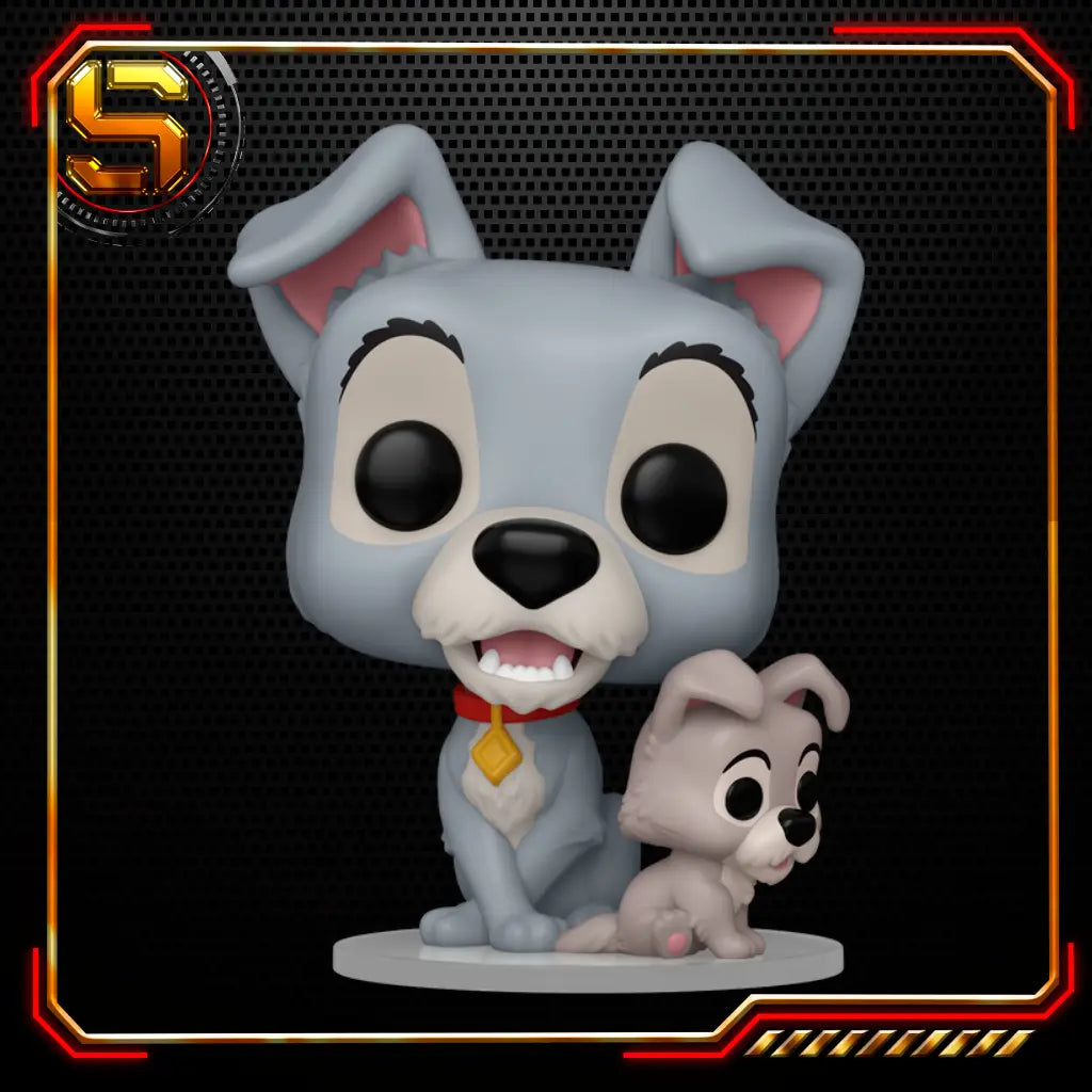 FUNKO POP DISNEY LADY AND THE TRAMP TRAMP WITH PUPPY 1554