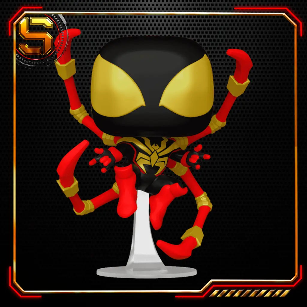 FUNKO POP MARVEL COMICS SPIDERMAN MILES MORALES IRON SPIDER 1448