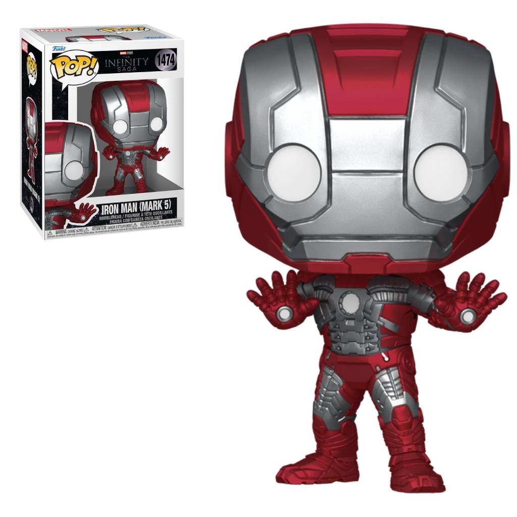FUNKO POP MARVEL STUDIOS INFINITY SAGA IRON MAN (MARK 5) 1474
