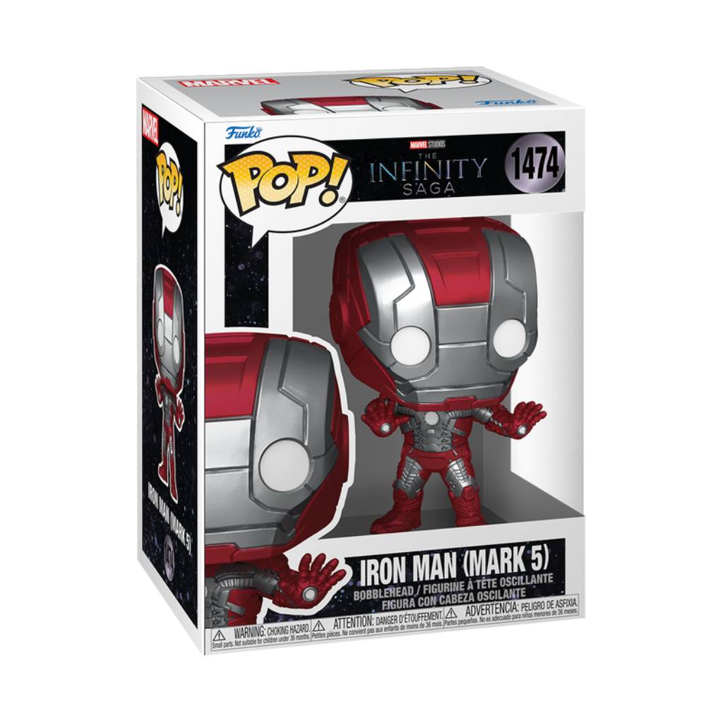 FUNKO POP MARVEL STUDIOS INFINITY SAGA IRON MAN (MARK 5) 1474