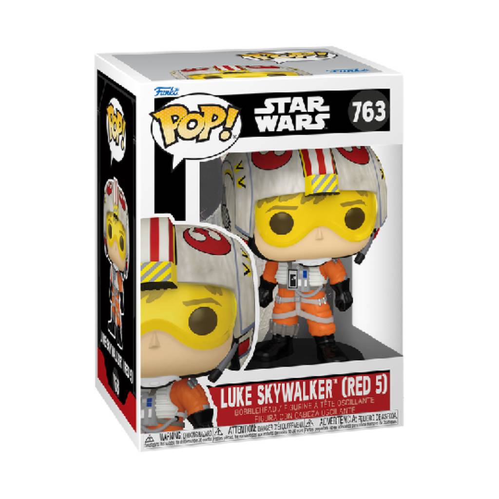 FUNKO POP STAR WARS LUKE SKYWALKER (RED 5) 763