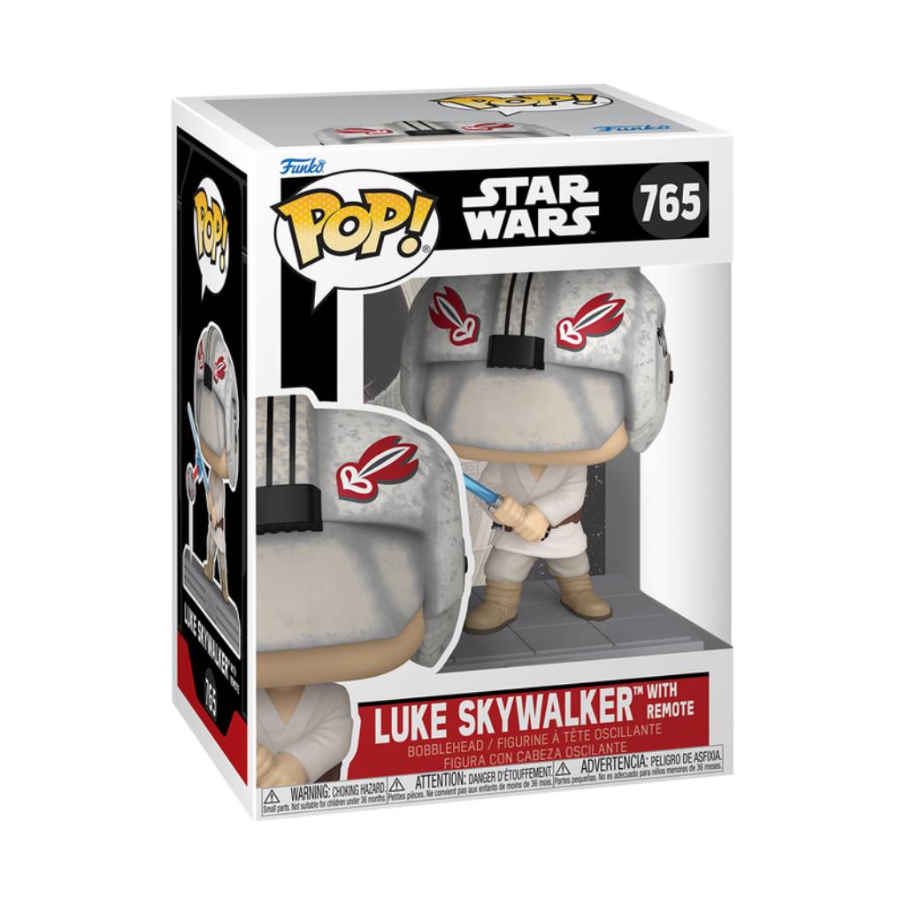 FUNKO POP STAR WARS LUKE SKYWALKER WITH REMOTE 765
