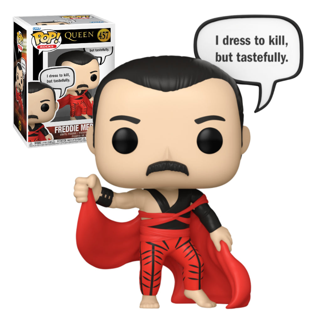 FUNKO POP SAYINGS ROCKS QUEEN FREDDIE MERCURY 457