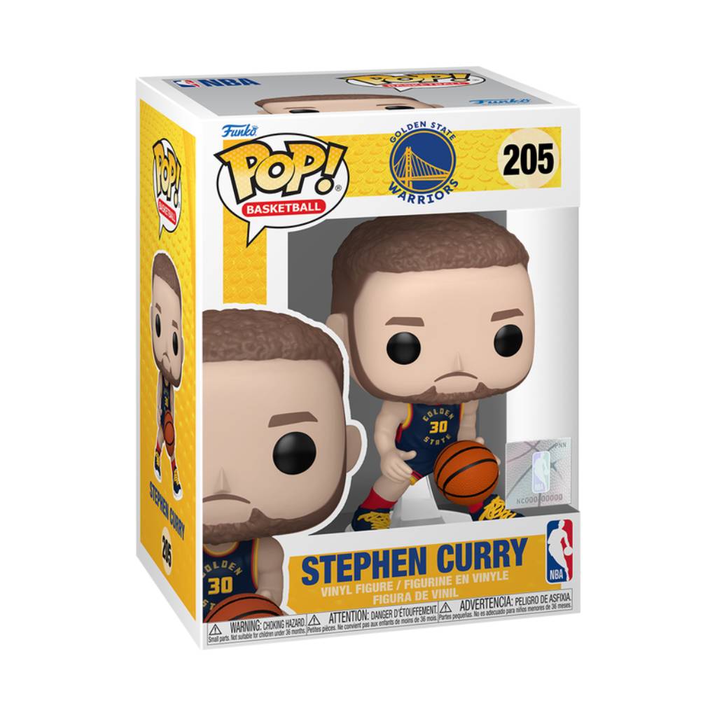 FUNKO POP BASKETBALL NBA WARRIORS STEPHEN CURRY 205