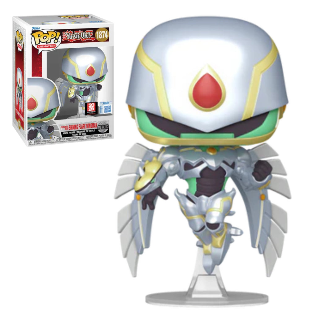 FUNKO POP ANIMATION YU-GI-OH ELEMENTAL HERO SHINING FLARE WINGMAN 1874 (MT)