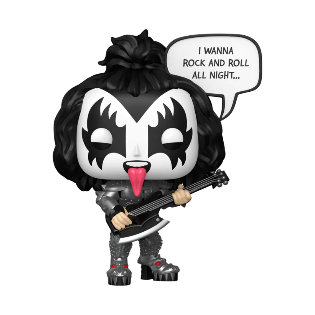FUNKO POP SAYINGS ROCKS KISS THE DEMON (ROCK AND ROLL ALL NIGHT) 471