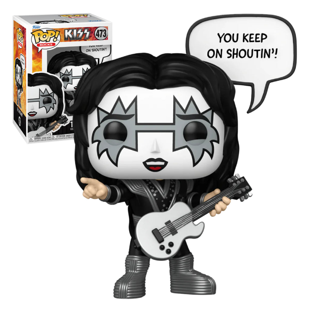 FUNKO POP SAYINGS ROCKS KISS THE SPACEMAN (ROCK AND ROLL ALL NIGHT) 473