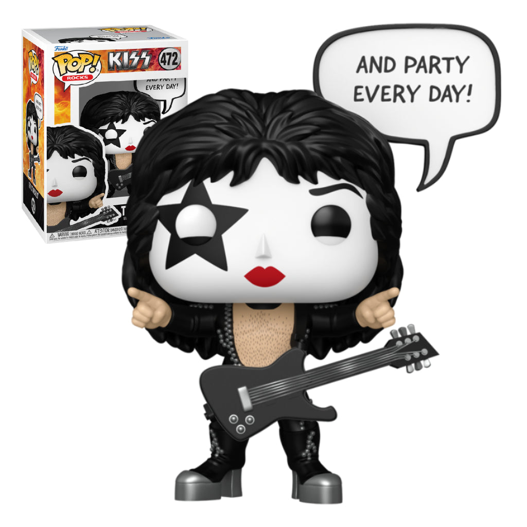 FUNKO POP SAYINGS ROCKS KISS THE STARCHILD (ROCK AND ROLL ALL NIGHT) 472