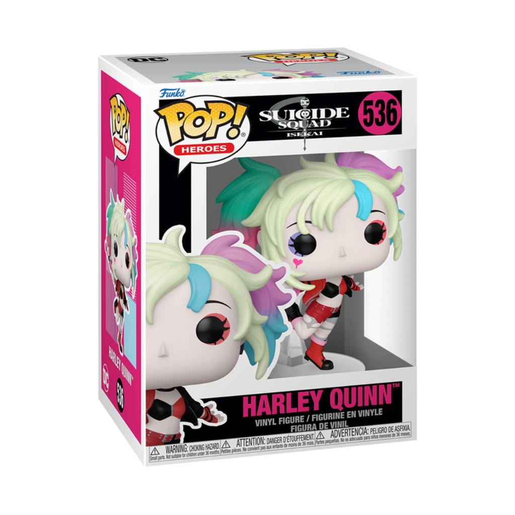 FUNKO POP DC ANIMATION SUICIDE SQUAD ISEKAI HARLEY QUINN 536
