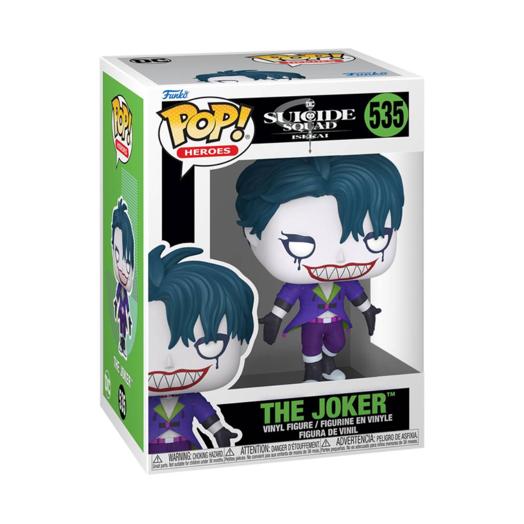 FUNKO POP DC ANIMATION SUICIDE SQUAD ISEKAI THE JOKER 535