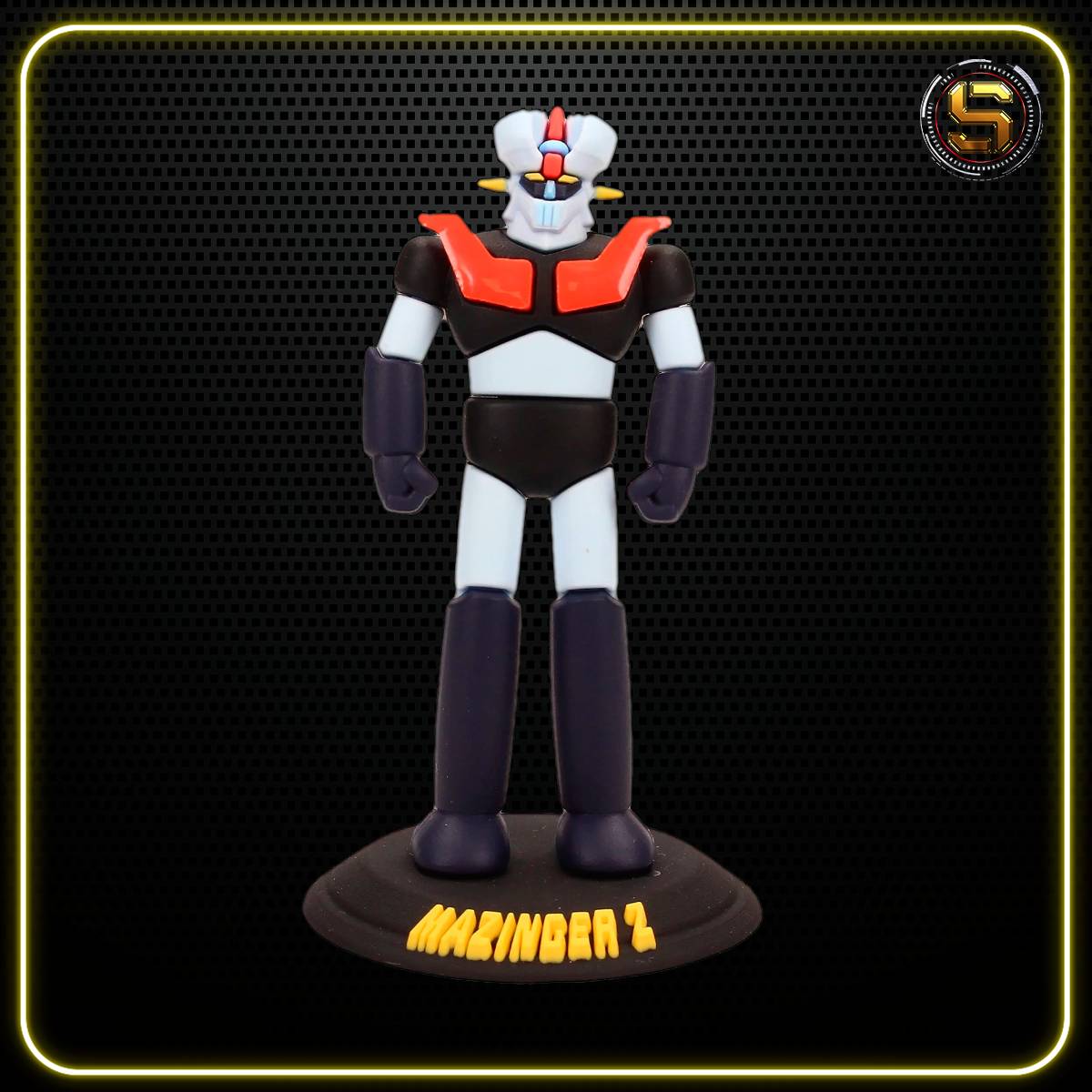 SD TOYS FIGURE ANIME MAZINGER Z 3 INCH MINI RUBBER FIGURE
