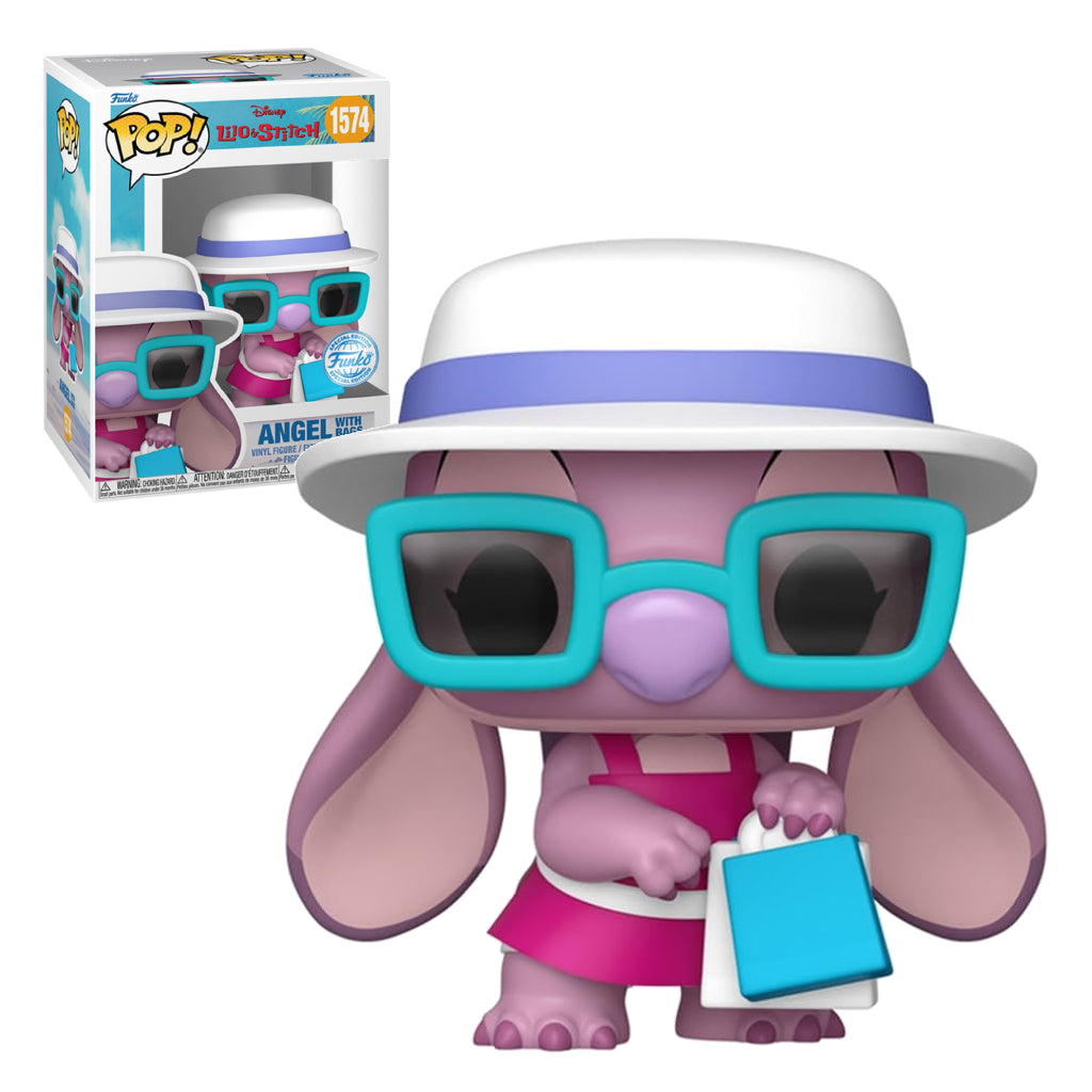 FUNKO POP DISNEY LILO AND STITCH ANGEL WITH BAGS 1574
