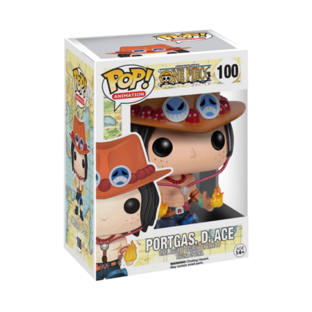 FUNKO POP ANIME ONE PIECE PORTGAS D ACE 100
