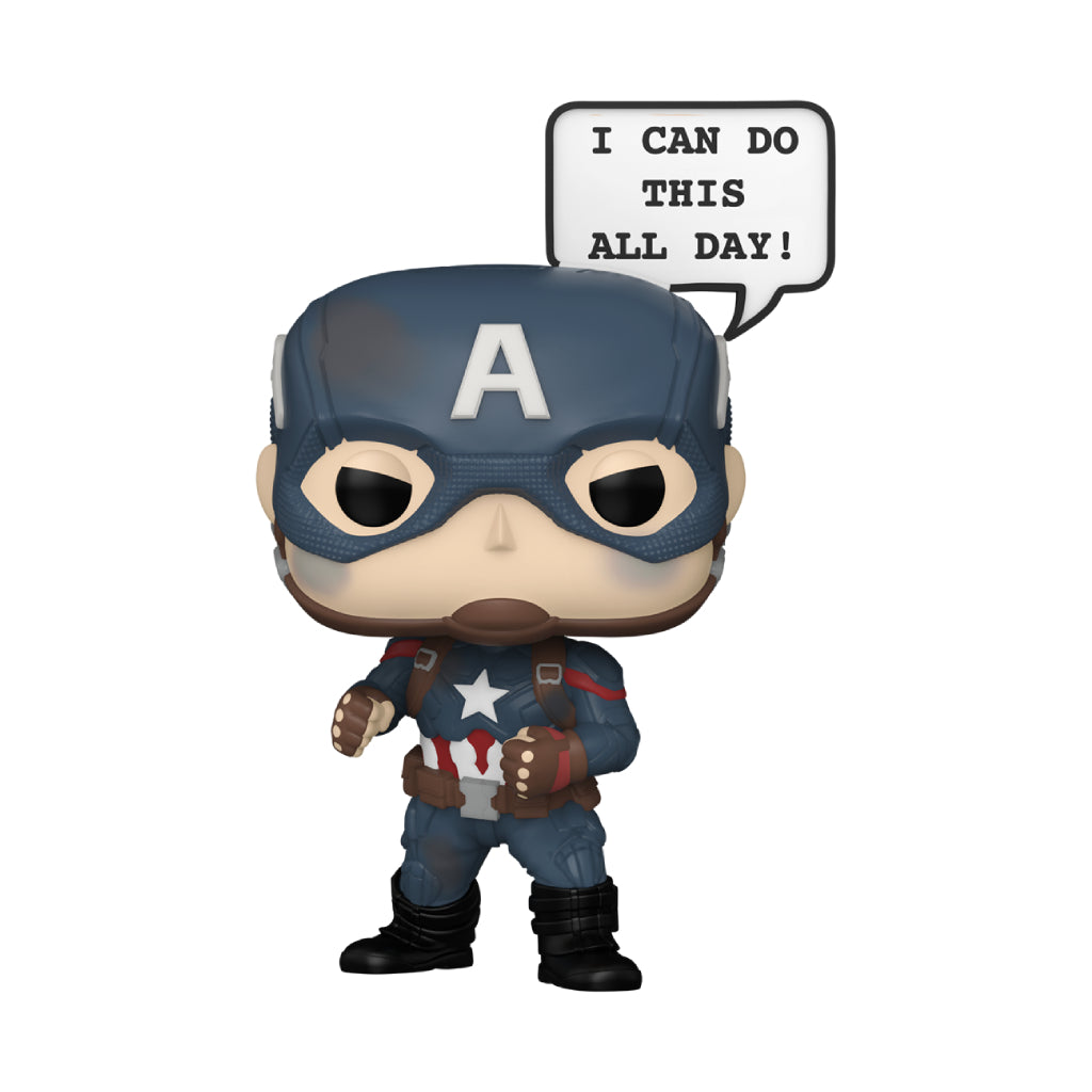 FUNKO POP SAYINGS MARVEL STUDIOS INFINITY SAGA CAPTAIN AMERICA 1480