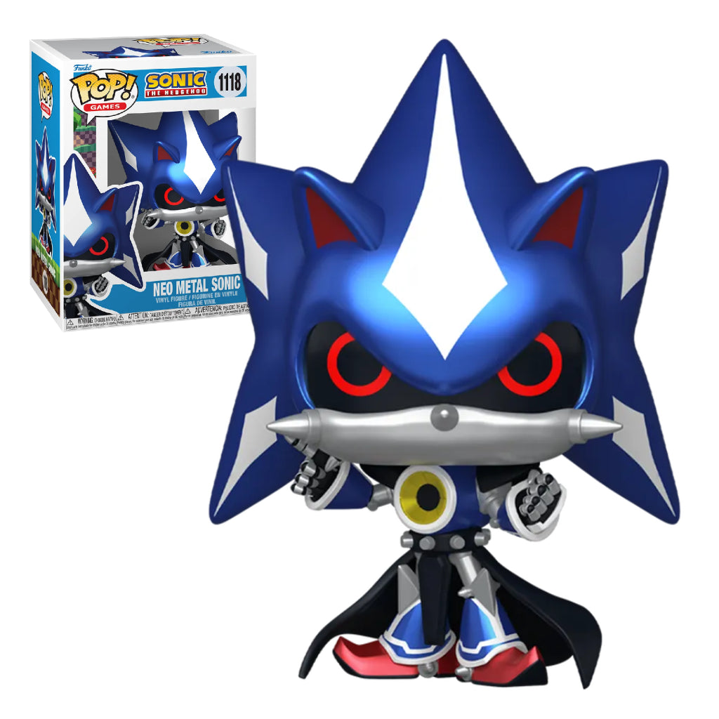 FUNKO POP GAMES SONIC THE HEDGEHOG NEO METAL SONIC 1118