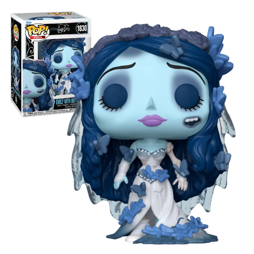 FUNKO POP PLUS MOVIES CORPSE BRIDE EMILY WITH BUTTERFLIES 1830