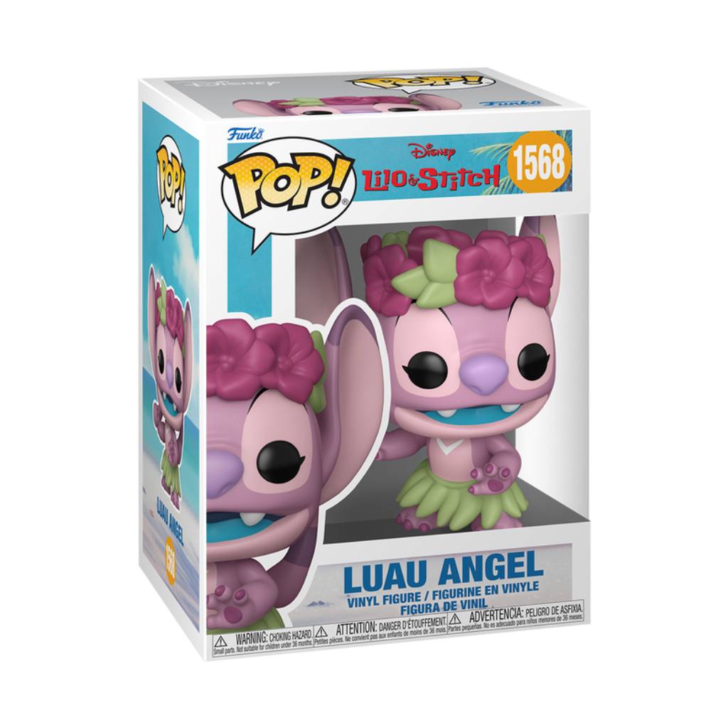 FUNKO POP DISNEY LILO AND STITCH LUAU ANGEL 1568
