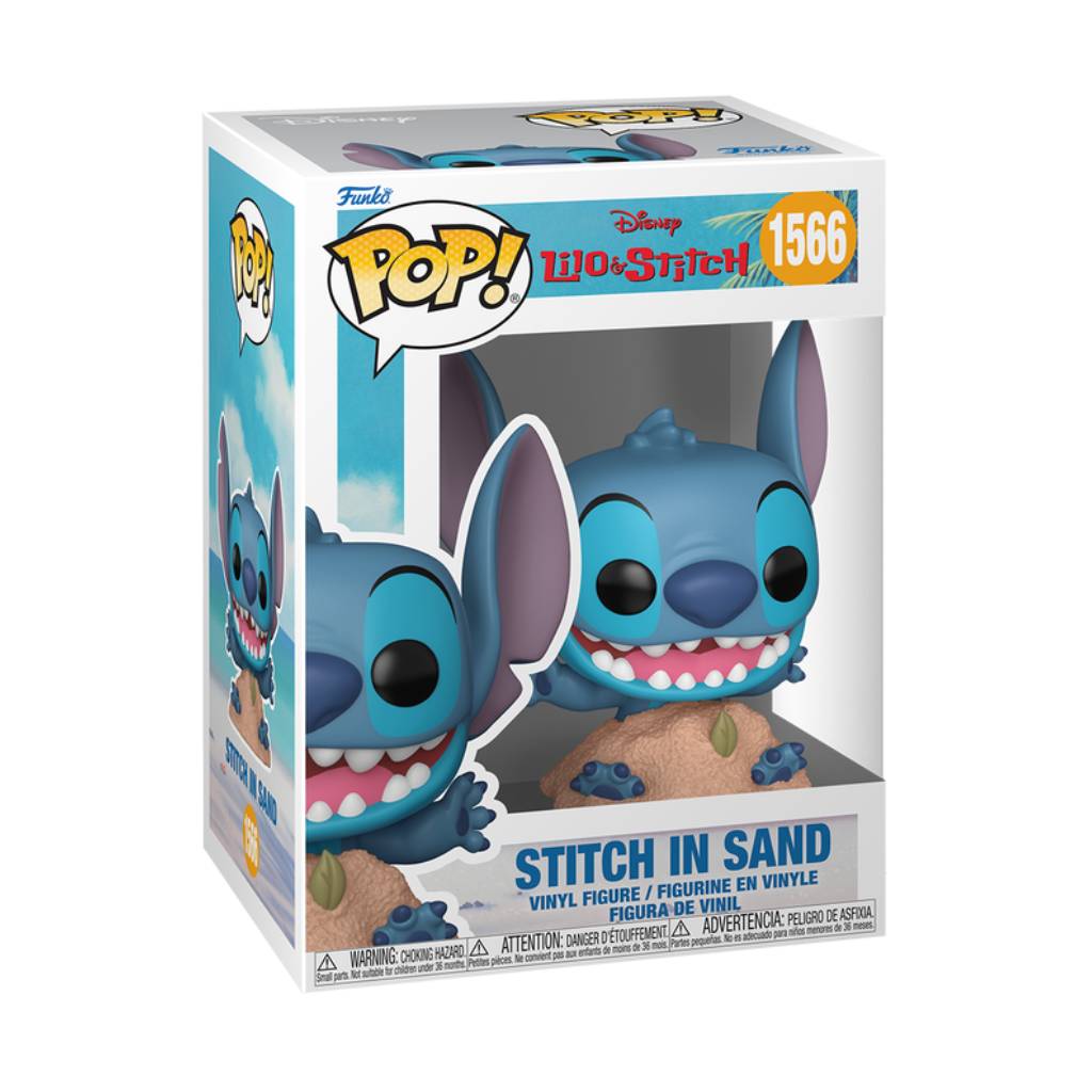 FUNKO POP DISNEY LILO AND STITCH STITCH IN SAND 1566