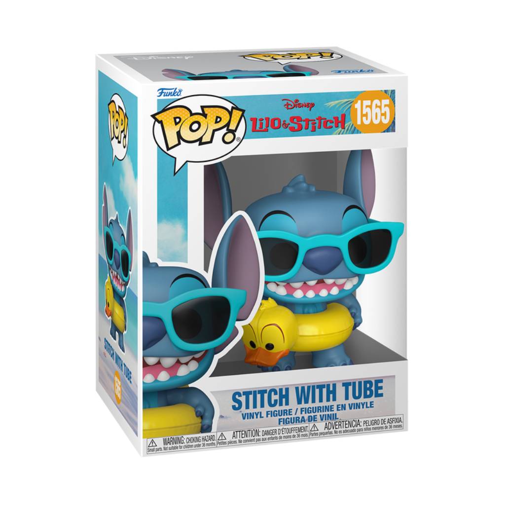 FUNKO POP DISNEY LILO AND STITCH STITCH WITH TUBE 1565