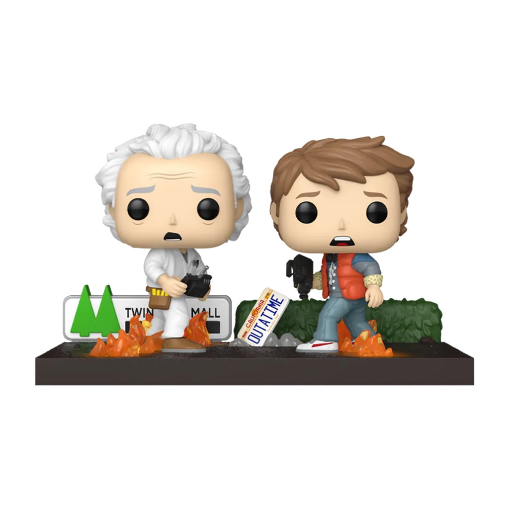 FUNKO POP MOMENT MOVIES BACK TO THE FUTURE DOC AND MARTY 1846