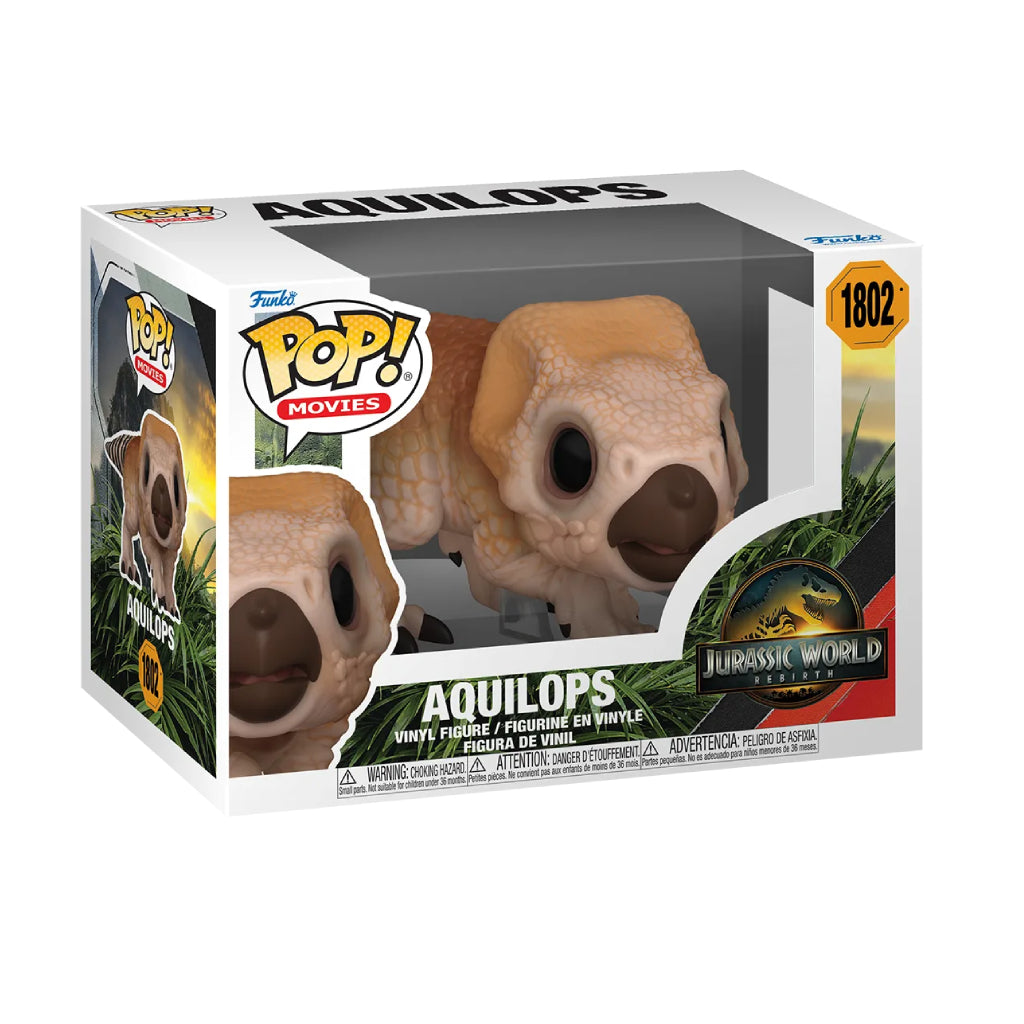 FUNKO POP MOVIES JURASSIC PARK REBIRTH AQUILOPS 1802