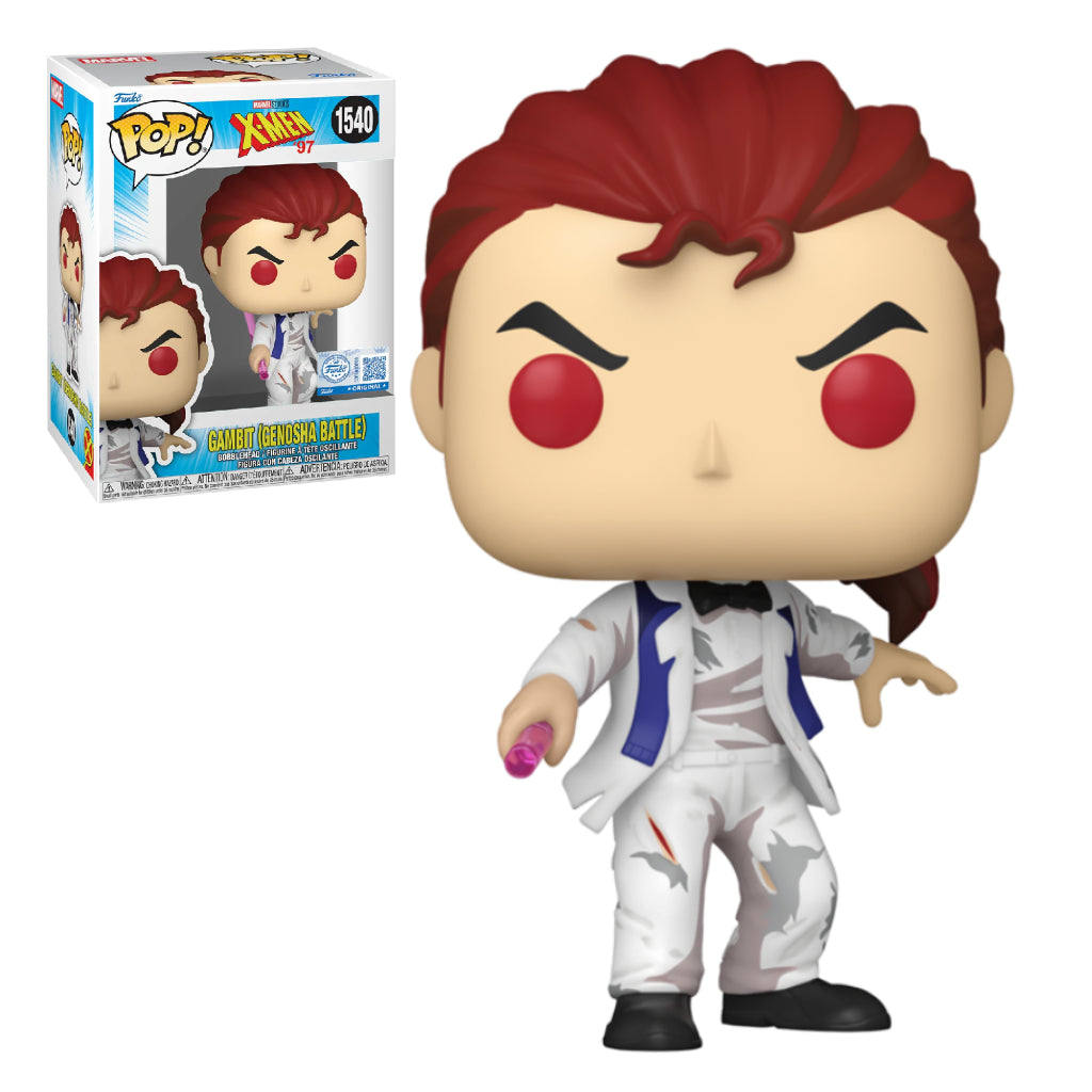 FUNKO POP MARVEL TV X-MEN 97 GAMBIT GENOSHA BATTLE 1540