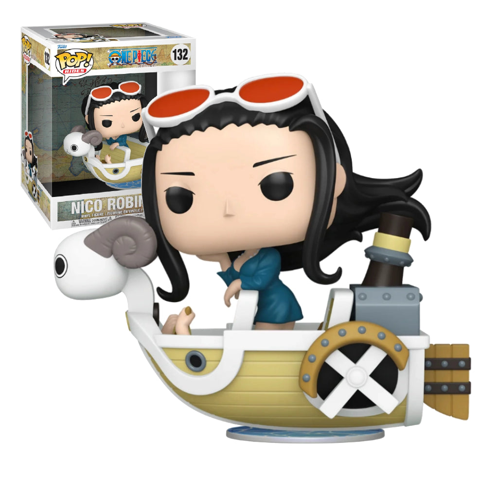 FUNKO POP RIDES DLX ANIME ONE PIECE NICO ROBIN WITH MINI MERRI II 132