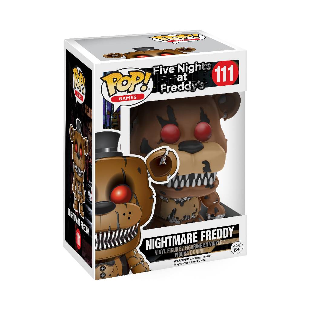 FUNKO POP GAMES FNAF NIGHTMARE FREDDY 111