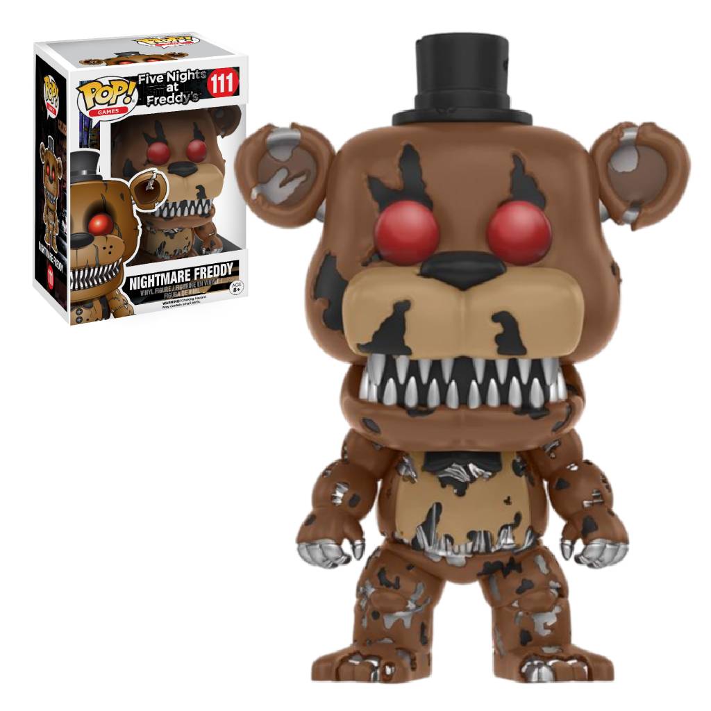 FUNKO POP GAMES FNAF NIGHTMARE FREDDY 111