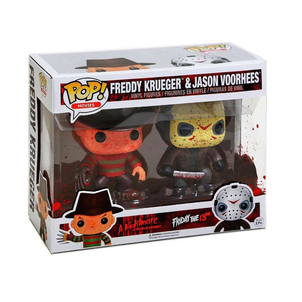 FUNKO POP MOVIES HORROR FREDDY KRUEGER AND JASON VORHEES 2 PACK
