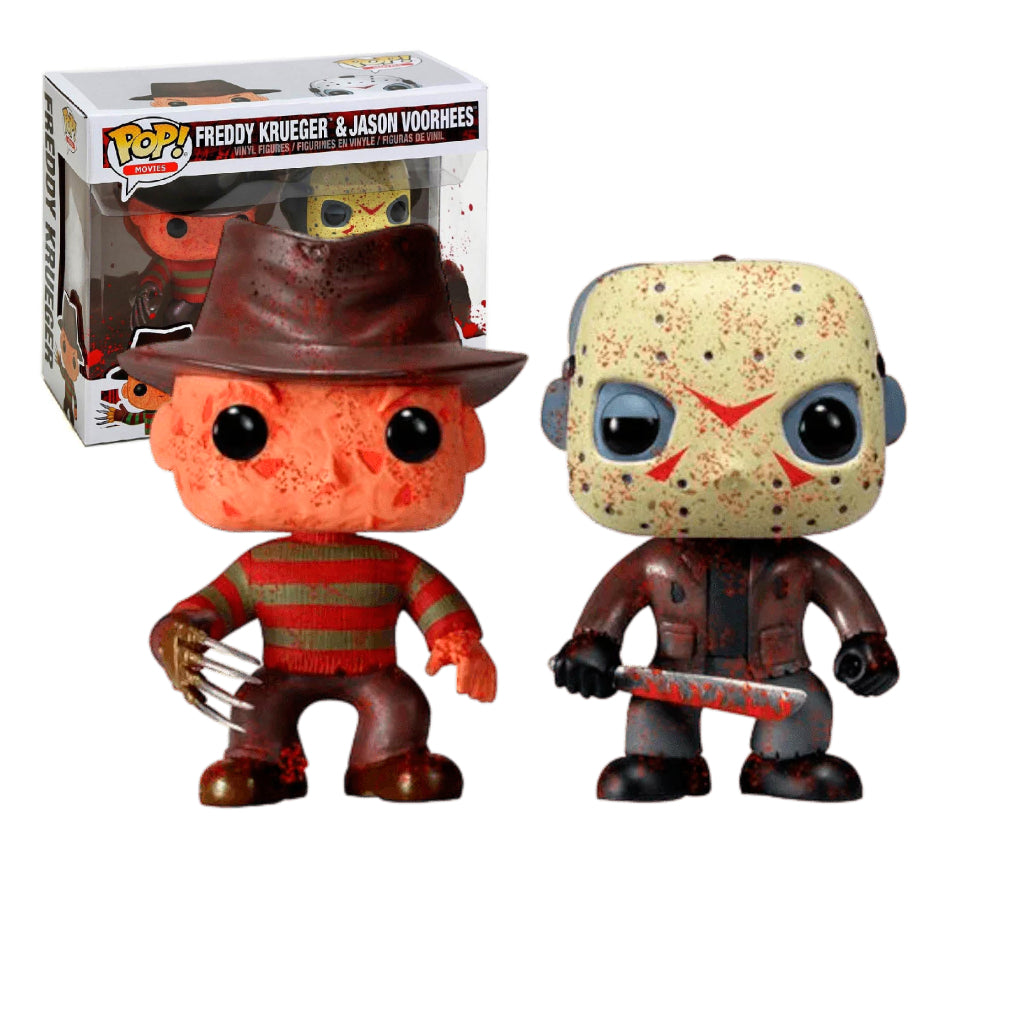 FUNKO POP MOVIES HORROR FREDDY KRUEGER AND JASON VORHEES 2 PACK