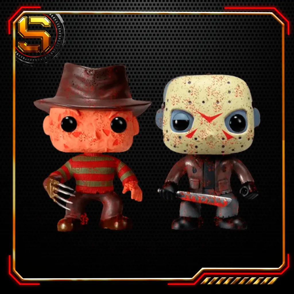FUNKO POP MOVIES HORROR FREDDY KRUEGER AND JASON VORHEES 2 PACK
