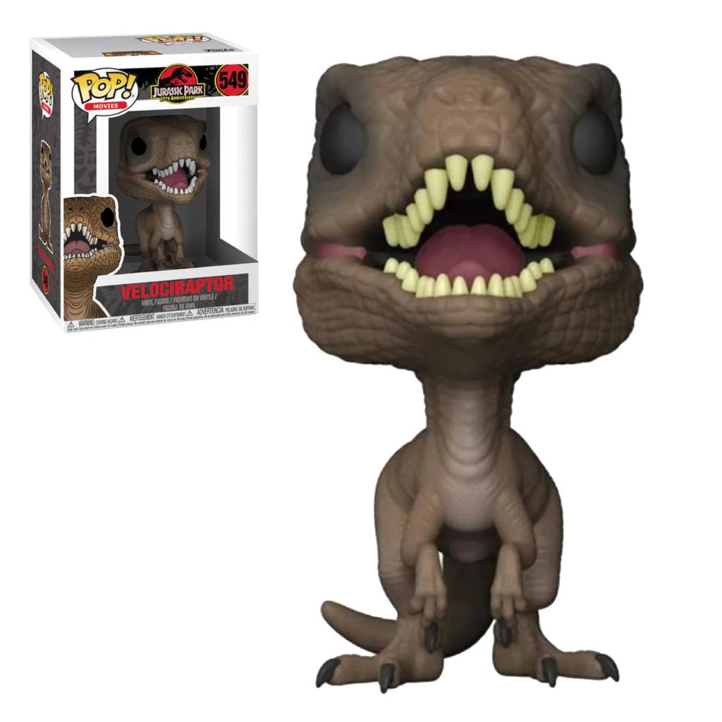 FUNKO POP MOVIES JURASSIC PARK 25 YEARS VELOCIRAPTOR 549